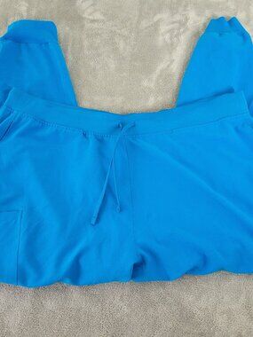 Mandala Women's 3XL Joggers Blue Pull On Drawstring Pants Plus Size BLU82E